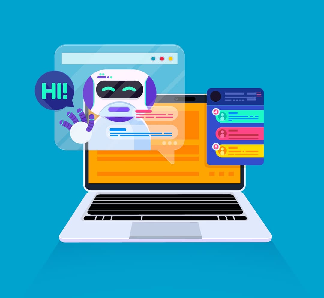 AI Chatbot Interface Concept